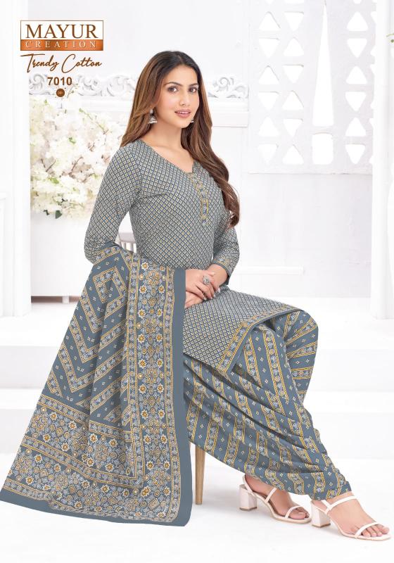 Mayur trendy cotton vol-7 buy wholesale dress materials online india